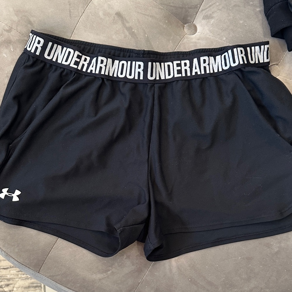 Under Armour Women's Athletic Black Shorts